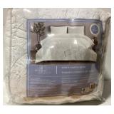 Blossom  Stitch Queen Comforter Set
