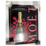 Mot  Chandon Rose Poster 18x24in