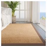 YDKGL Washable Area Rug 5x7 Brown