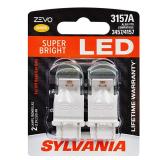 SYLVANIA 3157 ZEVO LED Amber Bulb 2pk
