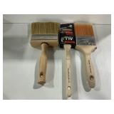 Trylon 3 Pc Paint Brushes Set