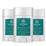 Stetson Gel Deodorant Stick 3oz 3-Pack