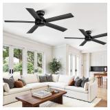 Fanbulous 48 Inch Low Profile Ceiling Fan