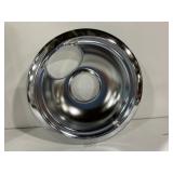 Chrome Electric Range Drip Pan Set