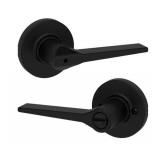 Kwikset Matte Black Privacy Handle