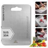 Romal 17x11 Stainless Steel Cutting Board