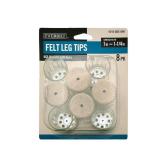 Everbilt 1 in. Round Felt Leg Tip