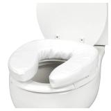 DMI 2 Inch Toilet Seat Cushion White