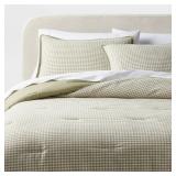 Threshold King Moss Green Comforter Set