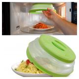 HOVER COVER 12-Inch Magnetic Microwave Cover Green