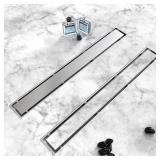 HTOH 48 Brushed Nickel Linear Shower Drain