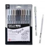 SAKURA Gelly Roll Moonlight Gel Pens 10pk Gray