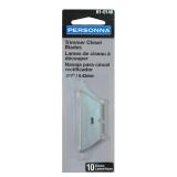 Personna Trimmer Chisel Blades 10 Pk