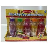 Melissa  Doug Toy Juice Bottles 11.6x7
