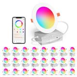 SikSog 4 Inch Smart Recessed LED Downlight