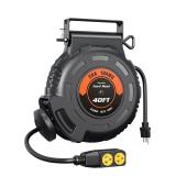 DEWENWILS 40FT 10 Gauge Cord Reel