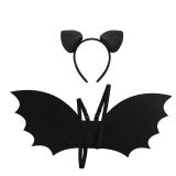 Fancheer Bat Wing  Ears Set Kids One Size