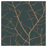 Graham  Brown 20.5x396 Teal Wallpaper