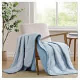Bare Home Blue Cooling Throw 60x70