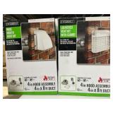 Everbilt Wide Mouth  Louvered Vent Kits