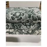 Damask Floral Bath Towels Set of 3