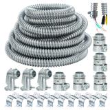 Yariwiz 12 x 50ft Flexible Steel Conduit