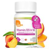 Zahler Vitamin D3  K2 Supplement 90 Count