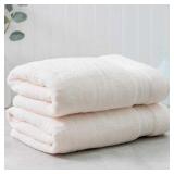 Charisma Ivory Cotton 2-PC Bath Towel Set