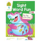 School Zone 1st Grade Sight Word Fun Workbook