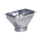 Master Flow 12x4-6in Register Box Flange