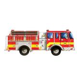 Melissa  Doug Fire Truck 4ft Jumbo Puzzle
