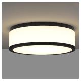 LMS Dimmable Black 15 Ceiling Light Fixture