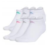 adidas Womens No Show Socks M