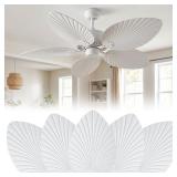 Sintuff 5-Pcs 20in Ceiling Fan Blades