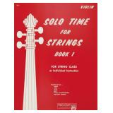 Alfred Music Solo Time for Strings Book 1