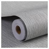 Haimin 24x393 Grasscloth Peel  Stick Wallpaper