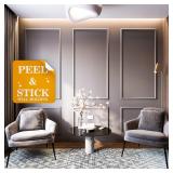 Birdeco Peel  Stick Wall Molding 31x63in