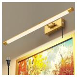 Hudyogy Brush Gold Picture Light 24in