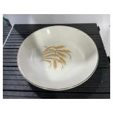 Vintage Wheat Stalk Plate