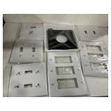 WhiteBlack Switch Plates