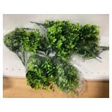Artificial Boxwood Bush Green 5-Pack