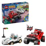 LEGO Sonic Silver Car vs Knuckles Truck 77118