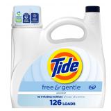 Tide Free  Gentle Detergent 166 fl oz