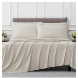 Kirkland Queen 6-Pc Sheet Set Oatmeal