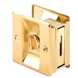 PRIME-LINE Polished Brass Pocket Lock