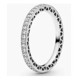 PANDORA Halo Sparkle Ring Size 7