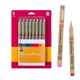 SAKURA Pigma Brush Pens 8 Count