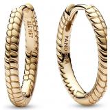 PANDORA Hoop Earrings 18mm