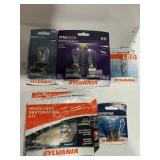Sylvania Headlight Restoration Kit  Bulbs
