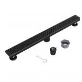 Neodrain 28 Linear Shower Drain Black